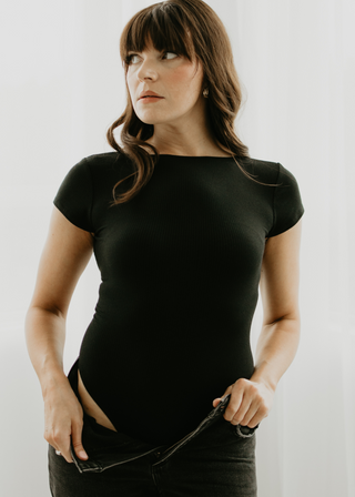 Isabel Bodysuit Black